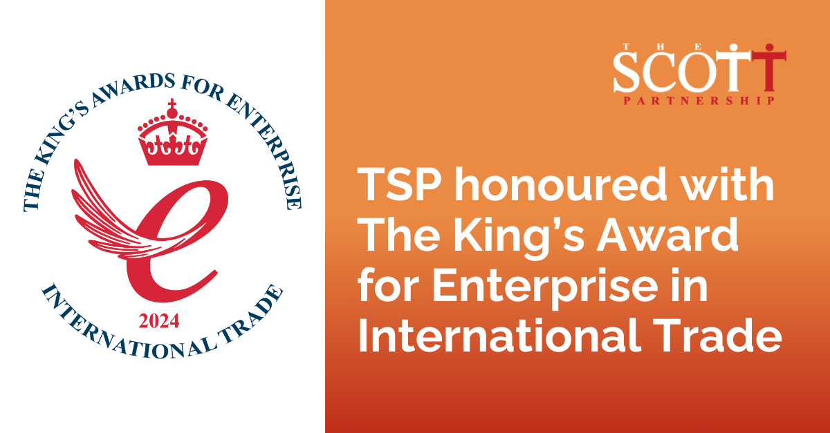 NEWS: The Scott Partnership honoured with The King's Award for ...